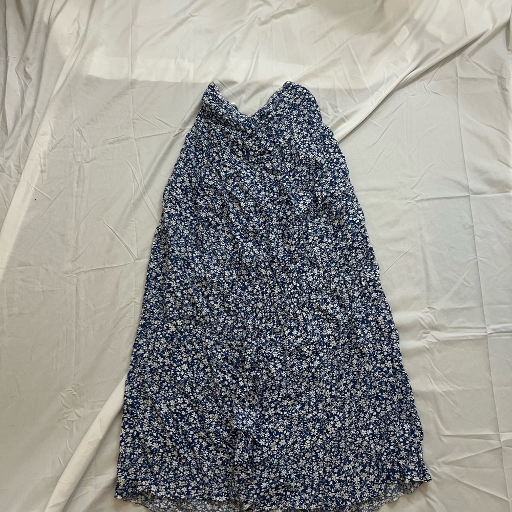 Floral Blue and White skirt
